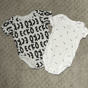 18 month Ecko and Nike bodysuits